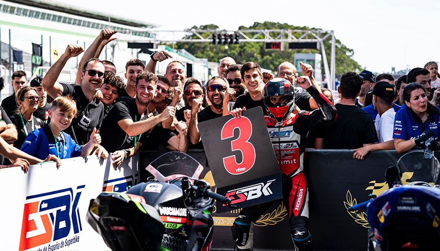 Positiu cap de setmana de Blai Trias a Estoril