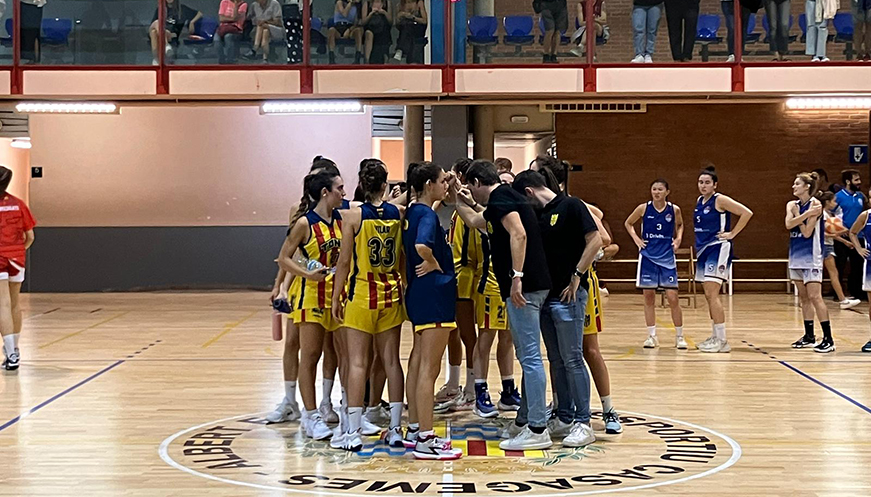 Derrota del sènior femení del CB Tona