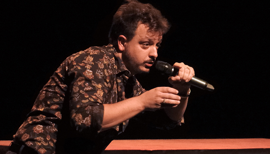 Marc Sarrats es fica el públic a la butxaca