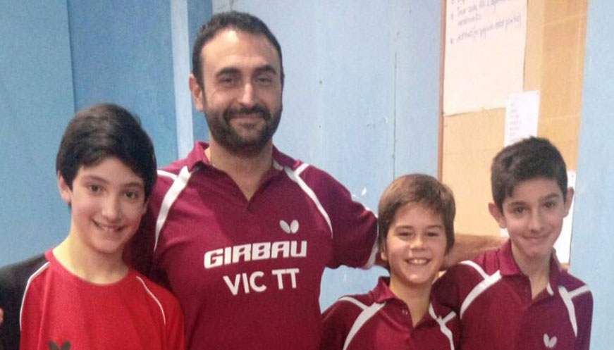El Girbau Vic TT aleví es classifica pel Campionat de Catalunya